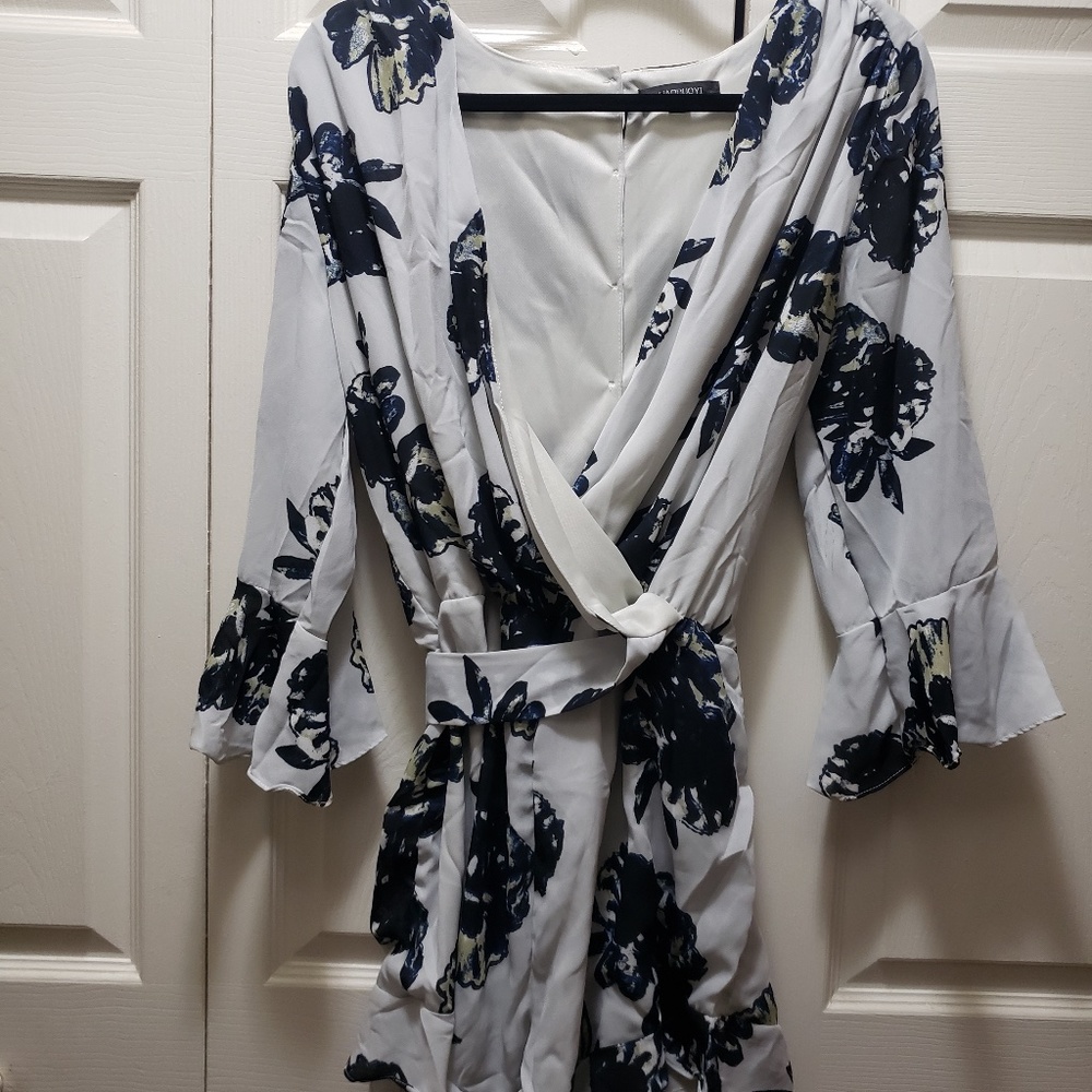 Floral Tied Romper